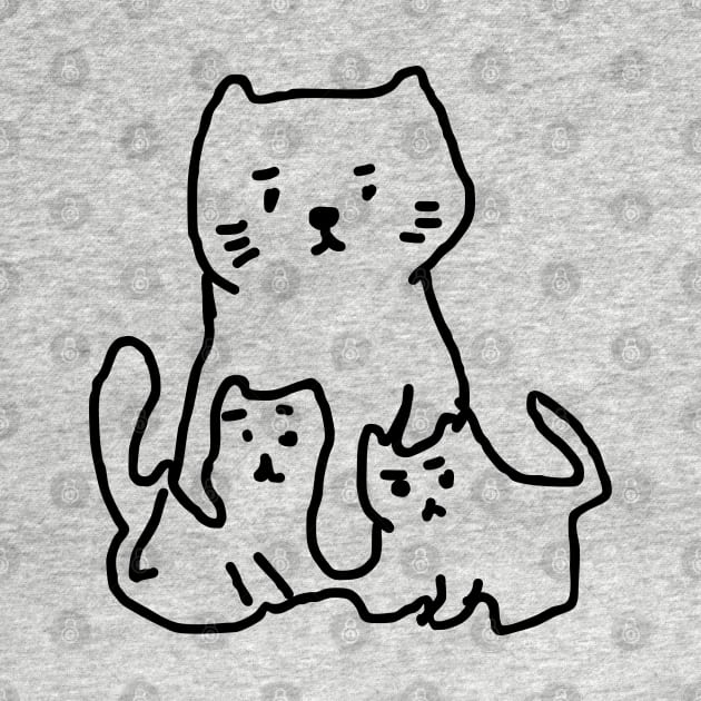 Doodle cat mom by NomiCrafts